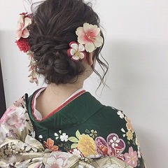 2019　成人式　ヘアメイク　出張　福島　郡山　埼玉　入間市　