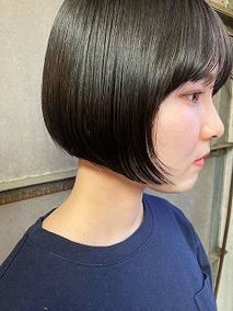 坊主が上手にボーブにカットした★